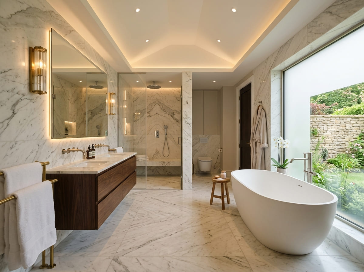 Custom Bathroom Renovation in Anthony