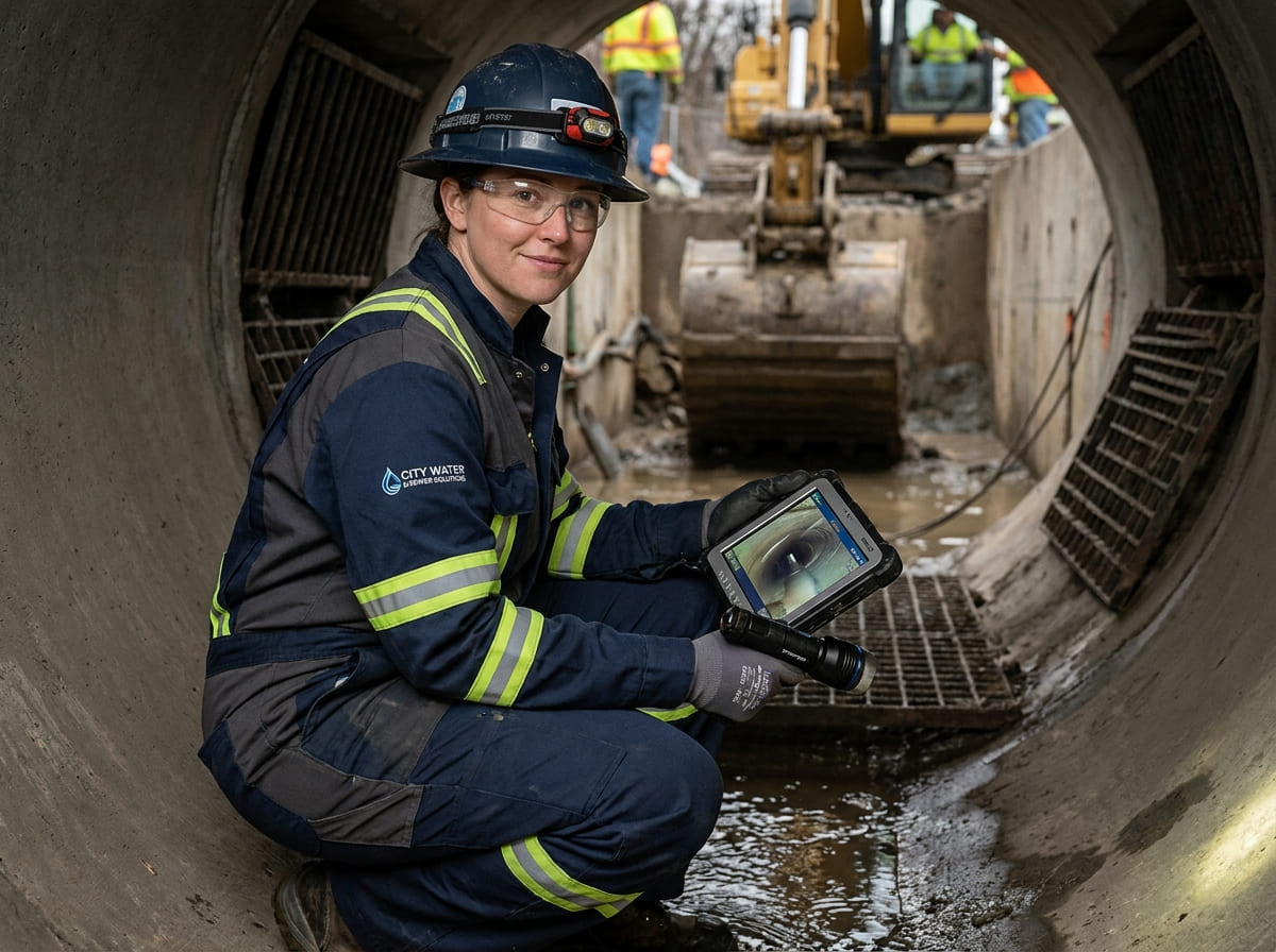 Sewer Line Inspection & Replacement in Anthony